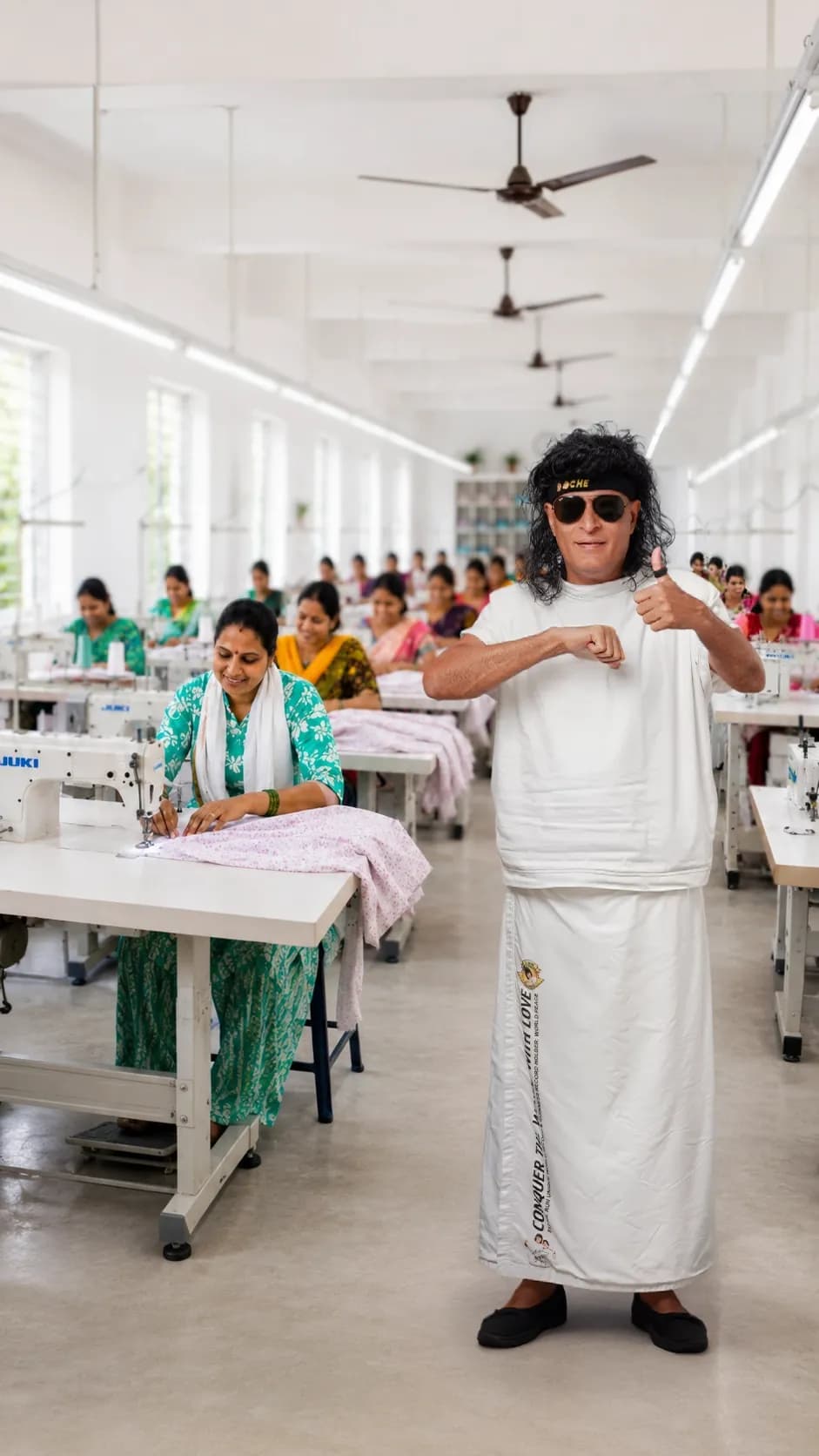 Complete apparel manufacturing